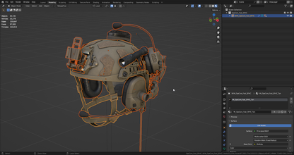 OPSCORE FAST SFHC BALLISTIC HELMET BUNDLE