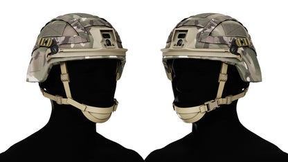 cyber motorcycle cobra helmet REVISION MILITARY BATLSKIN COBRA HELMET - Low Poly 3D Model
