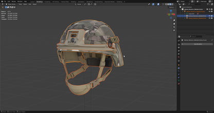 REVISION MILITARY BATLSKIN COBRA HELMET