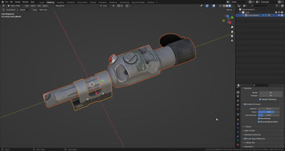 IZLID ULTRA HIGH POWER LASER 3dmilitaryassets