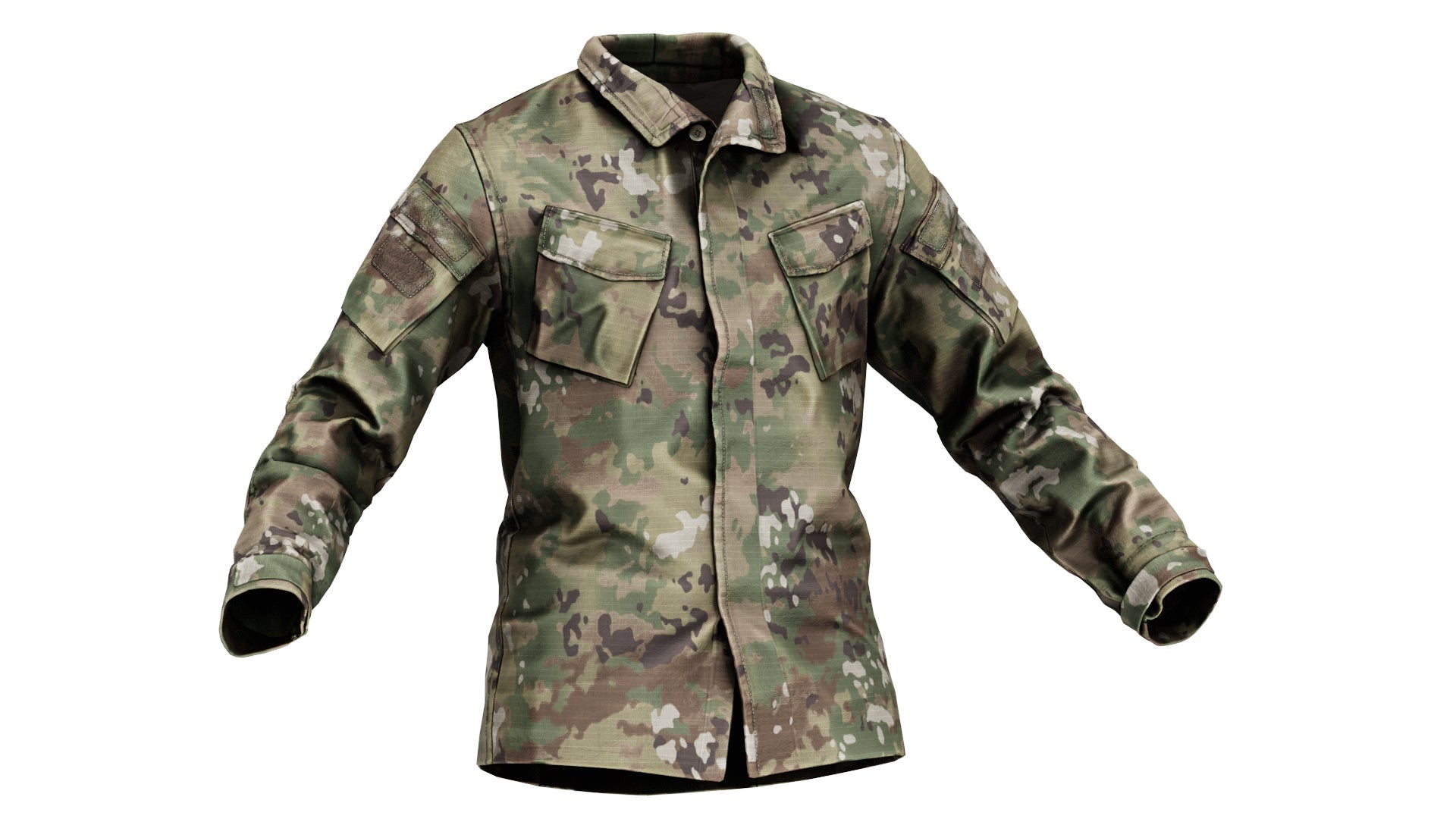 patagonia hunting gear PATAGONIA FIELD JACKET L9 - Low Poly 3D Model | Game-Ready Asset