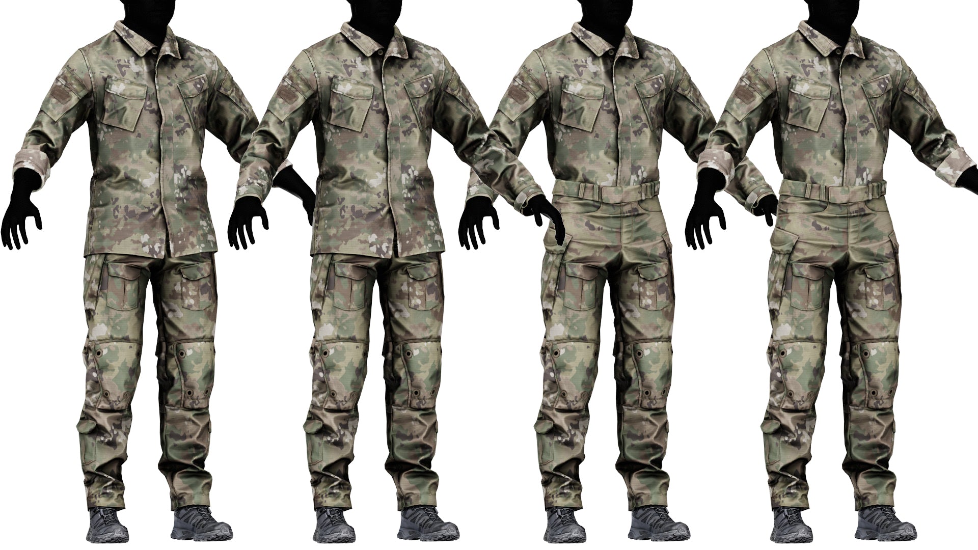 PATAGONIA FIELD JACKET L9 - Low Poly 3D Model | Game-Ready Asset