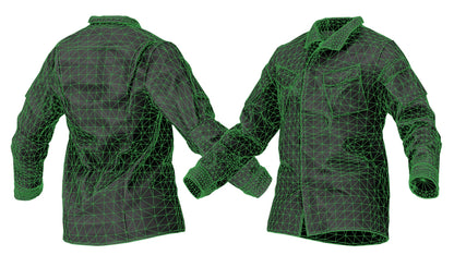 PATAGONIA FIELD JACKET L9 3dmilitaryassets