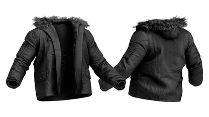 HOUND WOLF SQUAD JACKET - N 3B PARKA