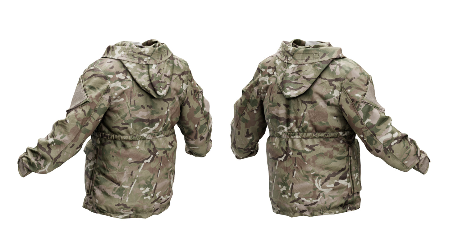 WINDPROOF COMBAT SMOCK JACKET
