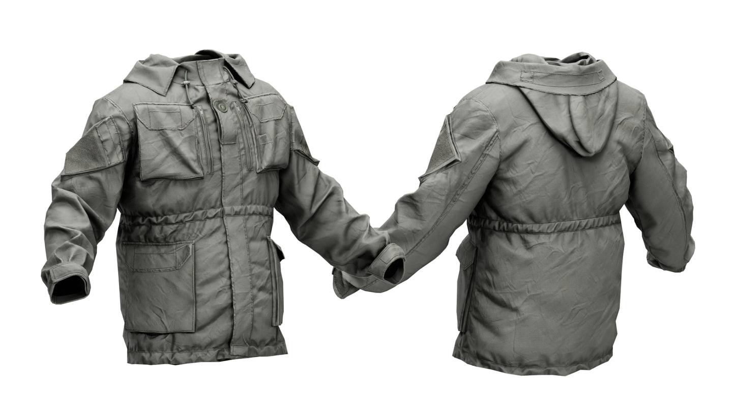 WINDPROOF COMBAT SMOCK JACKET