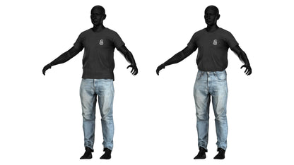 CIVILIAN CLOTHES V1 3dmilitaryassets