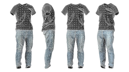 CIVILIAN CLOTHES V1 3dmilitaryassets