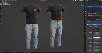 CIVILIAN CLOTHES V1 3dmilitaryassets