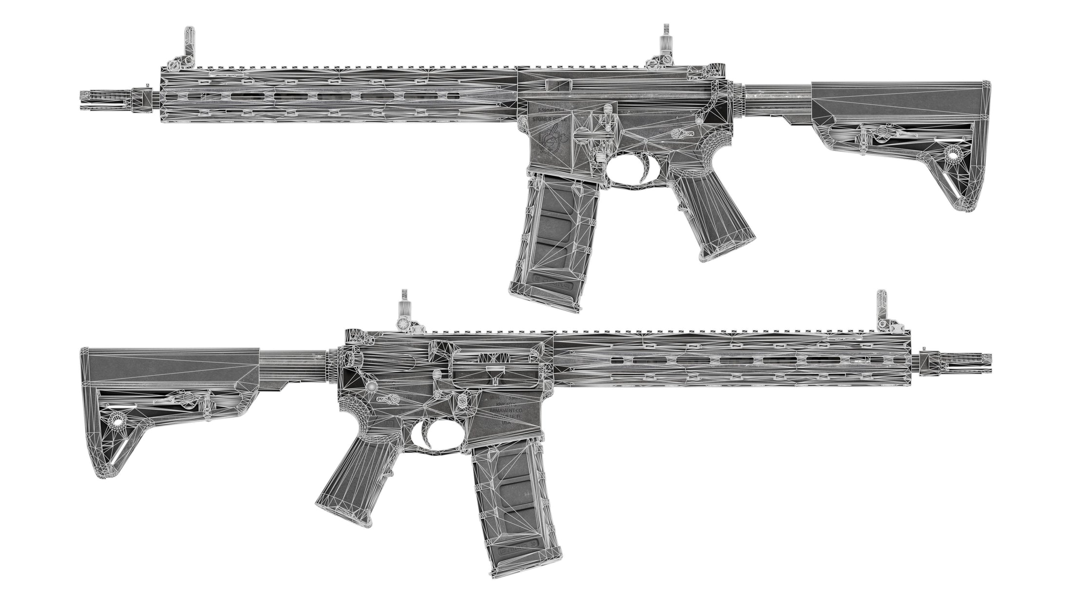 KAC KS-1 RIFLE – 3DMilitaryAssets