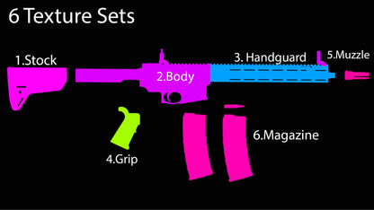 KAC KS-1 RIFLE 3dmilitaryassets