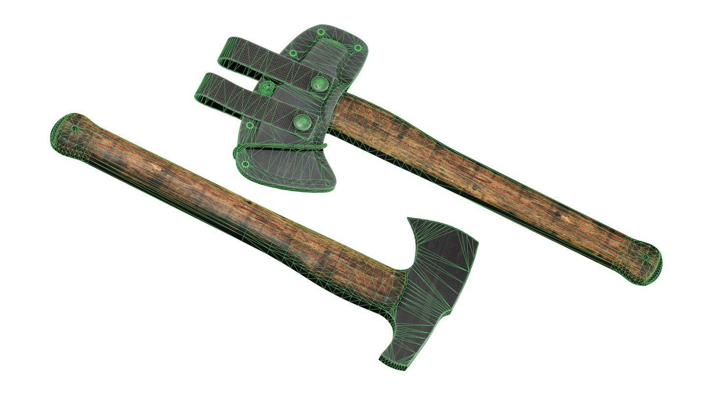 WINKLER KNIVES COMBAT AXE