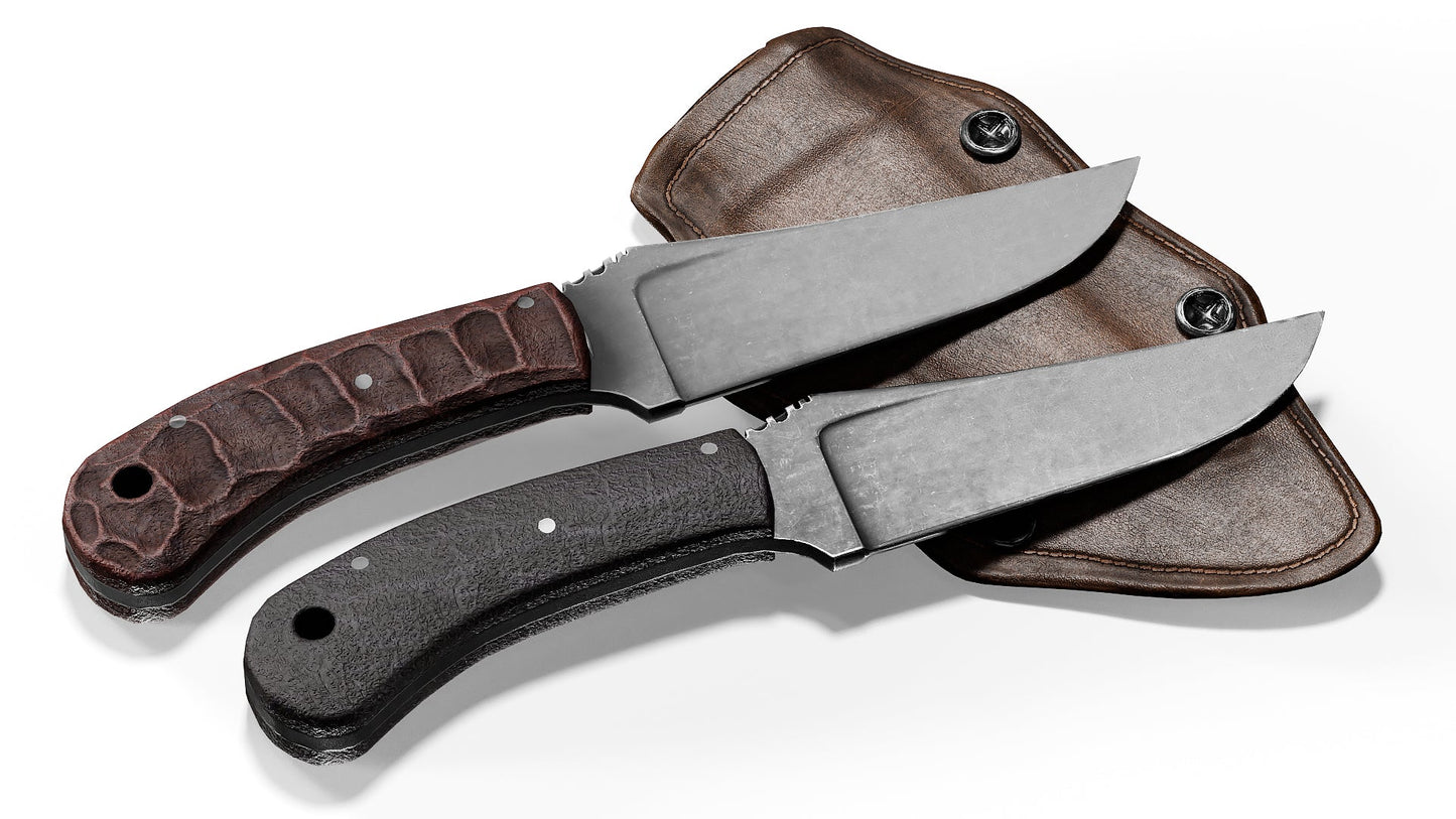 WK CRUSHER BELT KNIFE 3dmilitaryassets