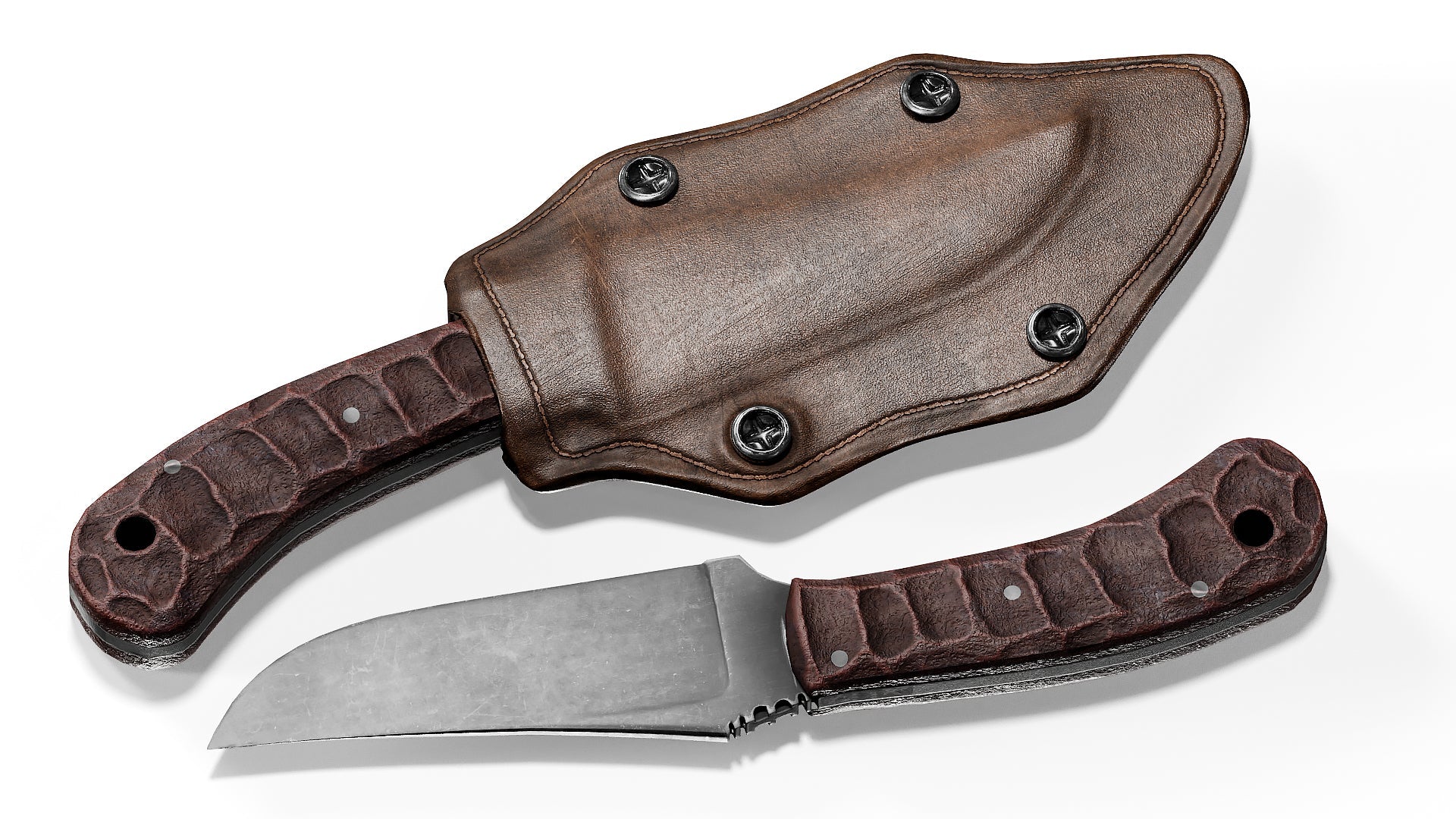 WK CRUSHER BELT KNIFE 3dmilitaryassets