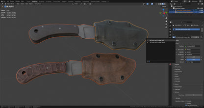 WK CRUSHER BELT KNIFE 3dmilitaryassets