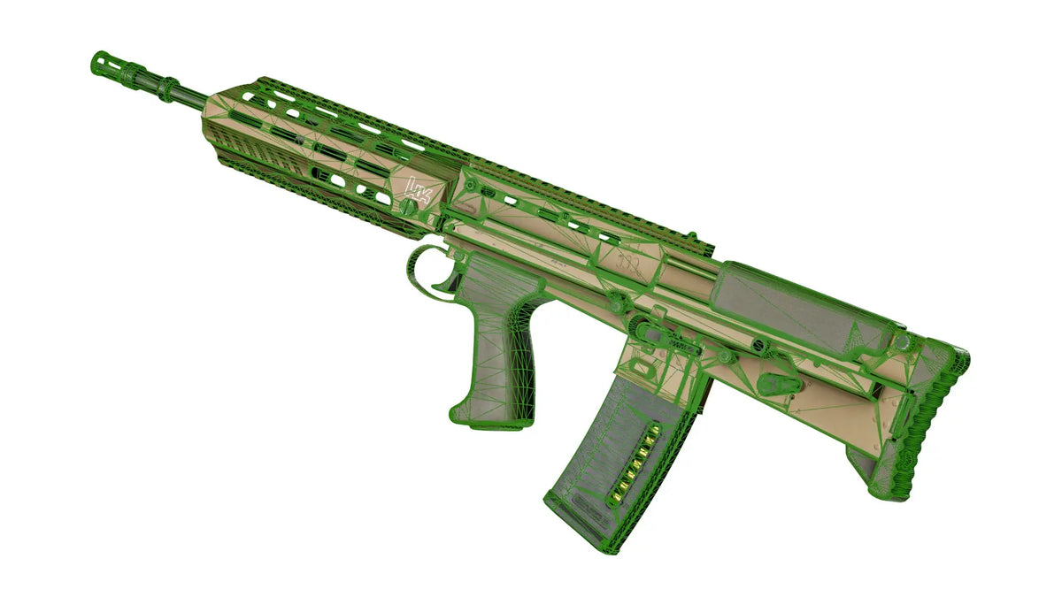 L85A3 - Low Poly 3D Model | Game-Ready Asset | 3DMA – 3DMilitaryAssets