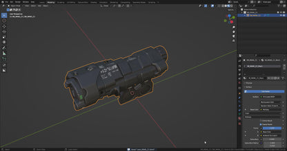 MAWL C1 LASER 3dmilitaryassets
