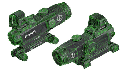 LEUPOLD MARK 4 HAMR SCOPE 3dmilitaryassets
