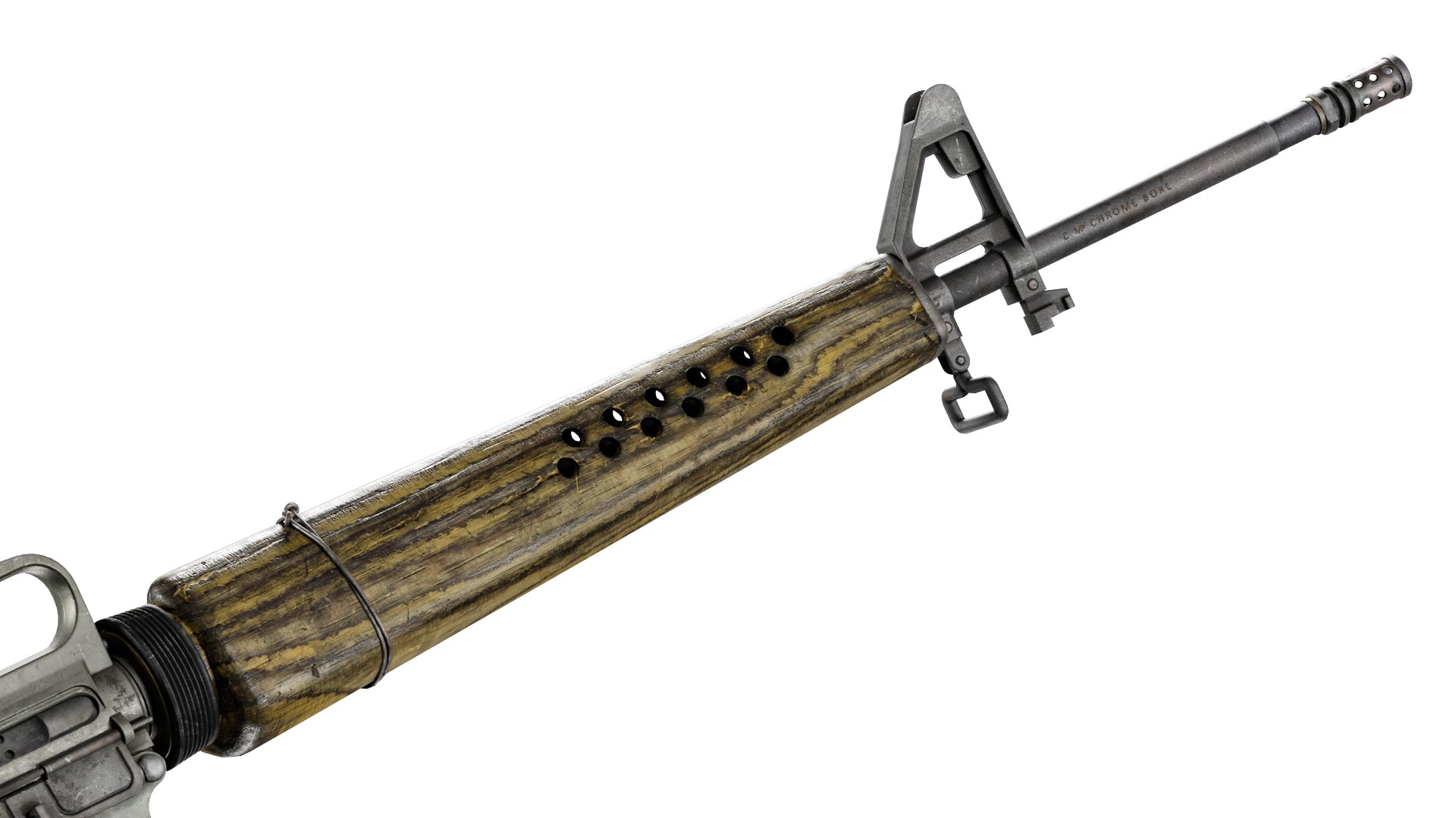 M16A1 FALLOUT – 3DMilitaryAssets