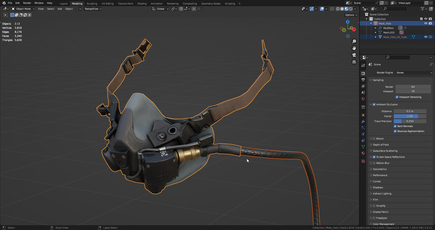 SOLR HALO MASK