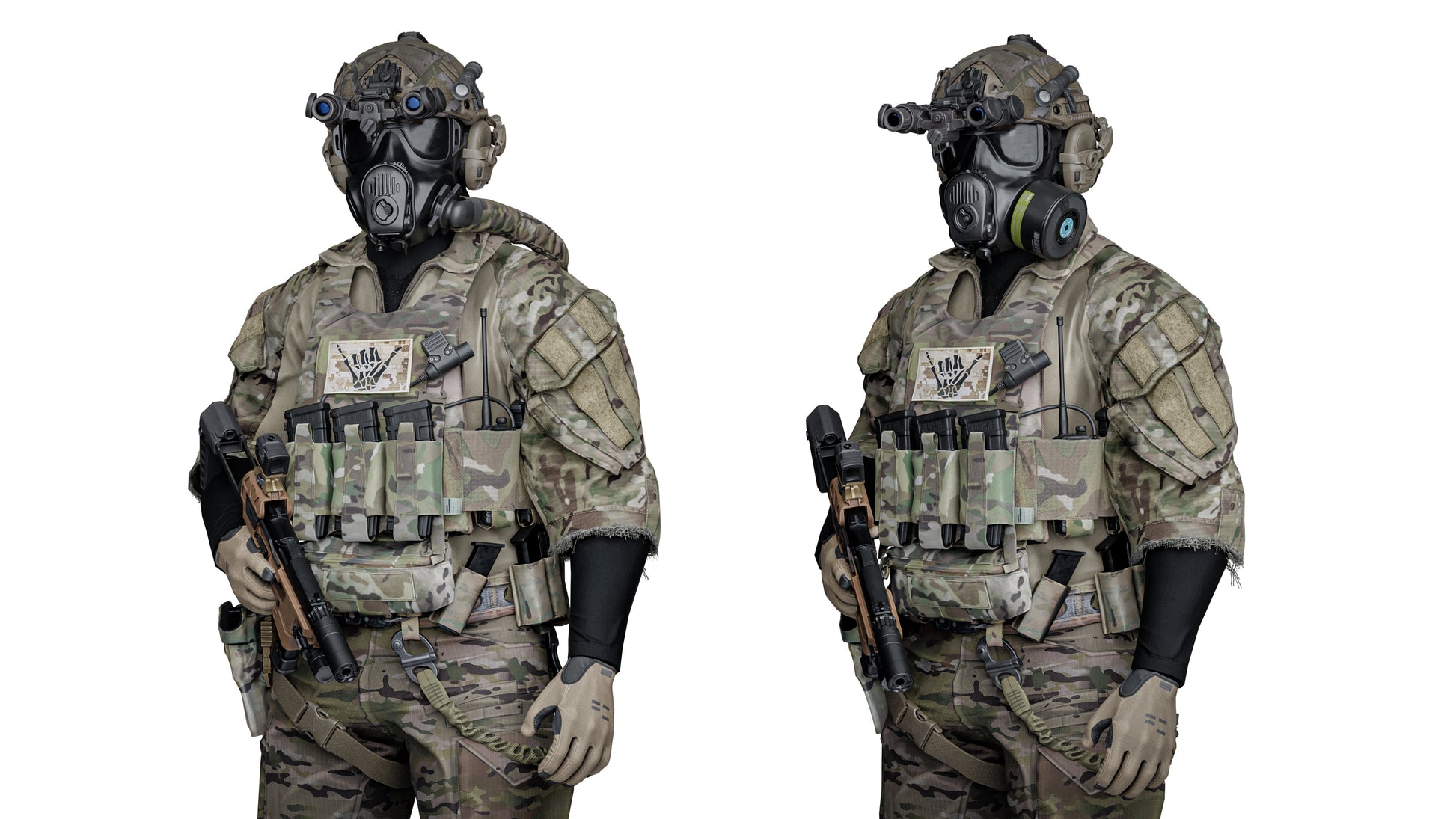AVON M53A1 GAS MASK