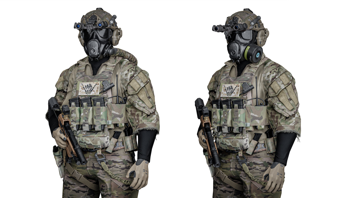 AVON M53A1 GAS MASK