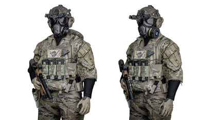 AVON M53A1 GAS MASK 3dmilitaryassets