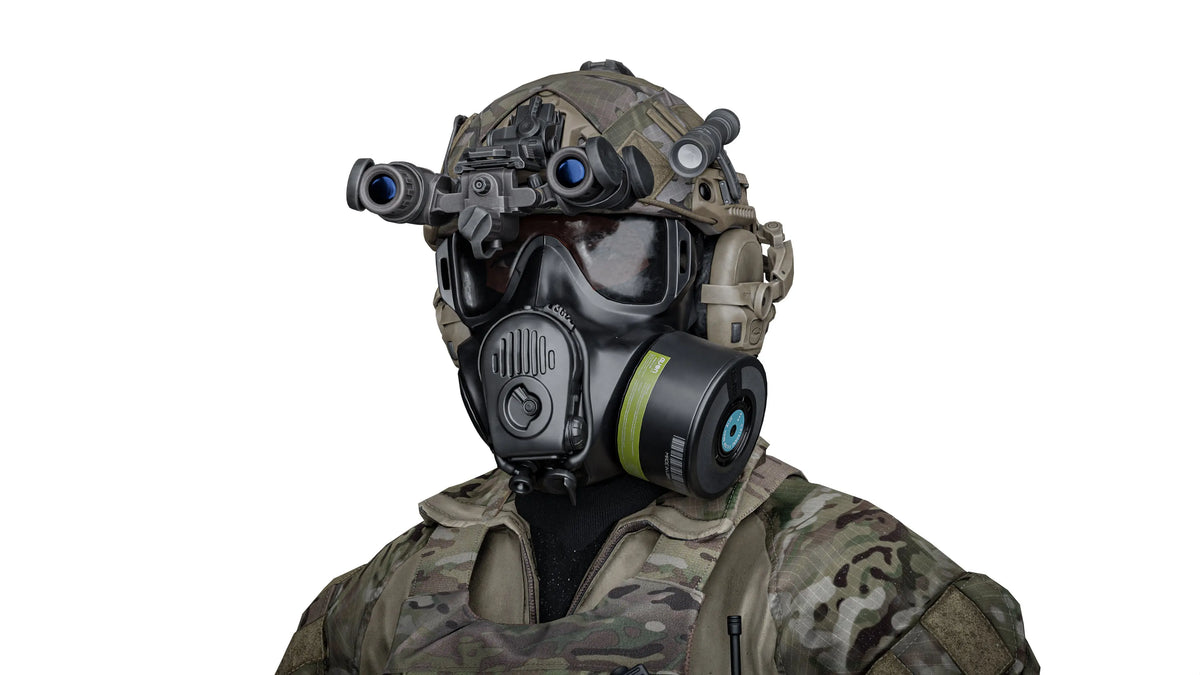 AVON M53A1 GAS MASK – 3DMilitaryAssets
