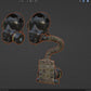 AVON M53A1 GAS MASK