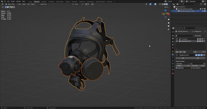 MSA MILLENIUM GAS MASK