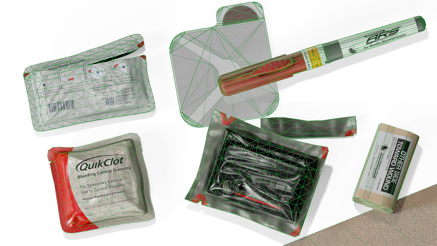 MEDICAL FIRST AID ITEMS