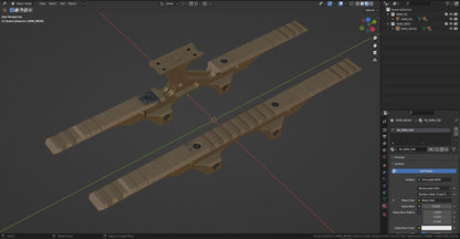 OPTICAL MOUNT MODULAR OMM 3dmilitaryassets