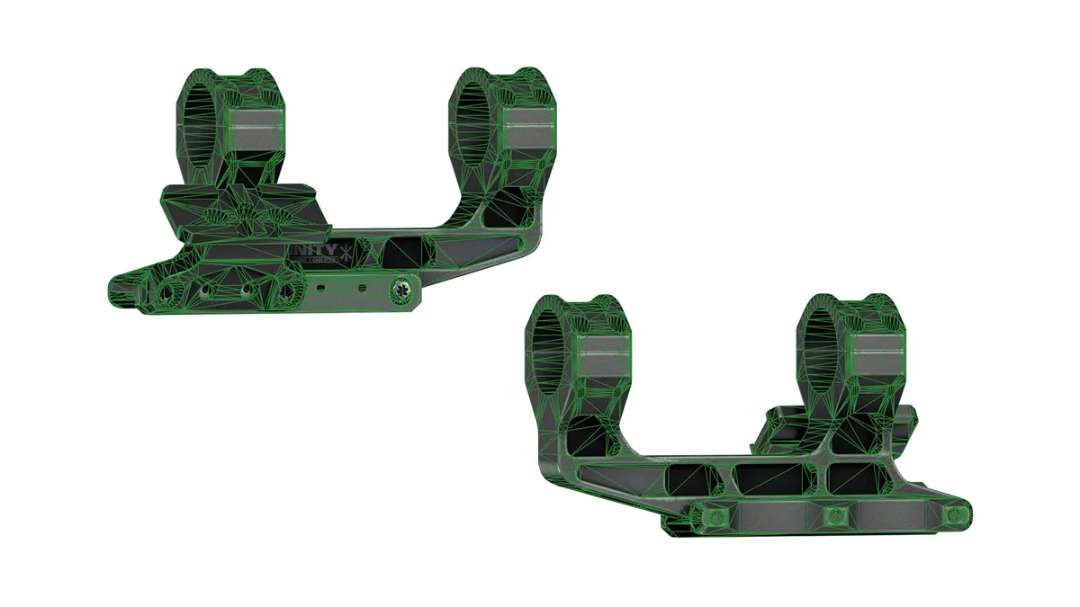 UNITY TACTICAL FAST LPVO MOUNT 34MM 3dmilitaryassets