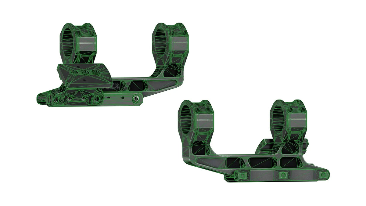 UNITY TACTICAL FAST LPVO MOUNT 34MM 3dmilitaryassets