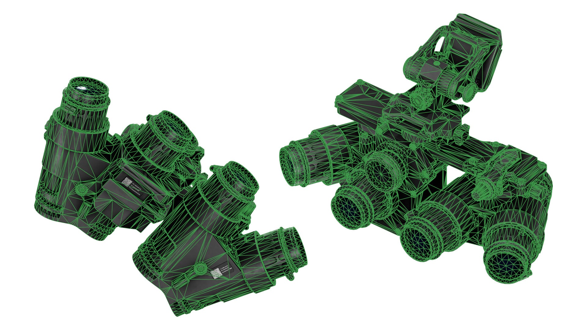L3 HARRIS F-PANO NVGS - Low Poly 3D Model | Game-Ready Asset