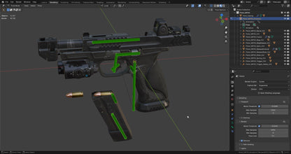 SMITH AND WESSON MP 20 SPEC SERIES RIGGED