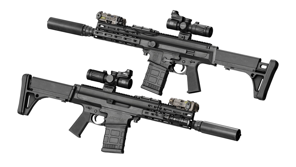 ROBINSON ARMAMENT XCR-M RIFLE - Low Poly 3D Model | Game-Ready Asset ...