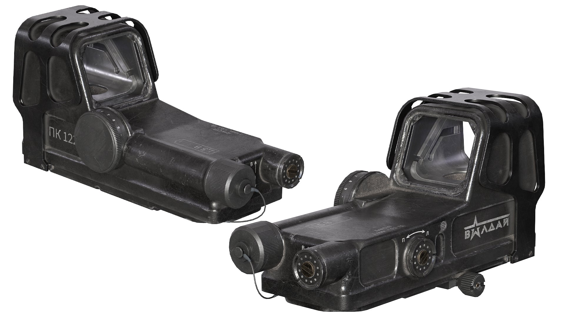 VALDAY PK122 RED DOT SIGHT - Low Poly 3D Model | Game-Ready Asset ...