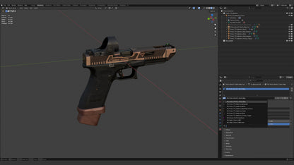 TARAN TACTICAL BALLERINA GLOCK 17 GEN 5 PISTOL