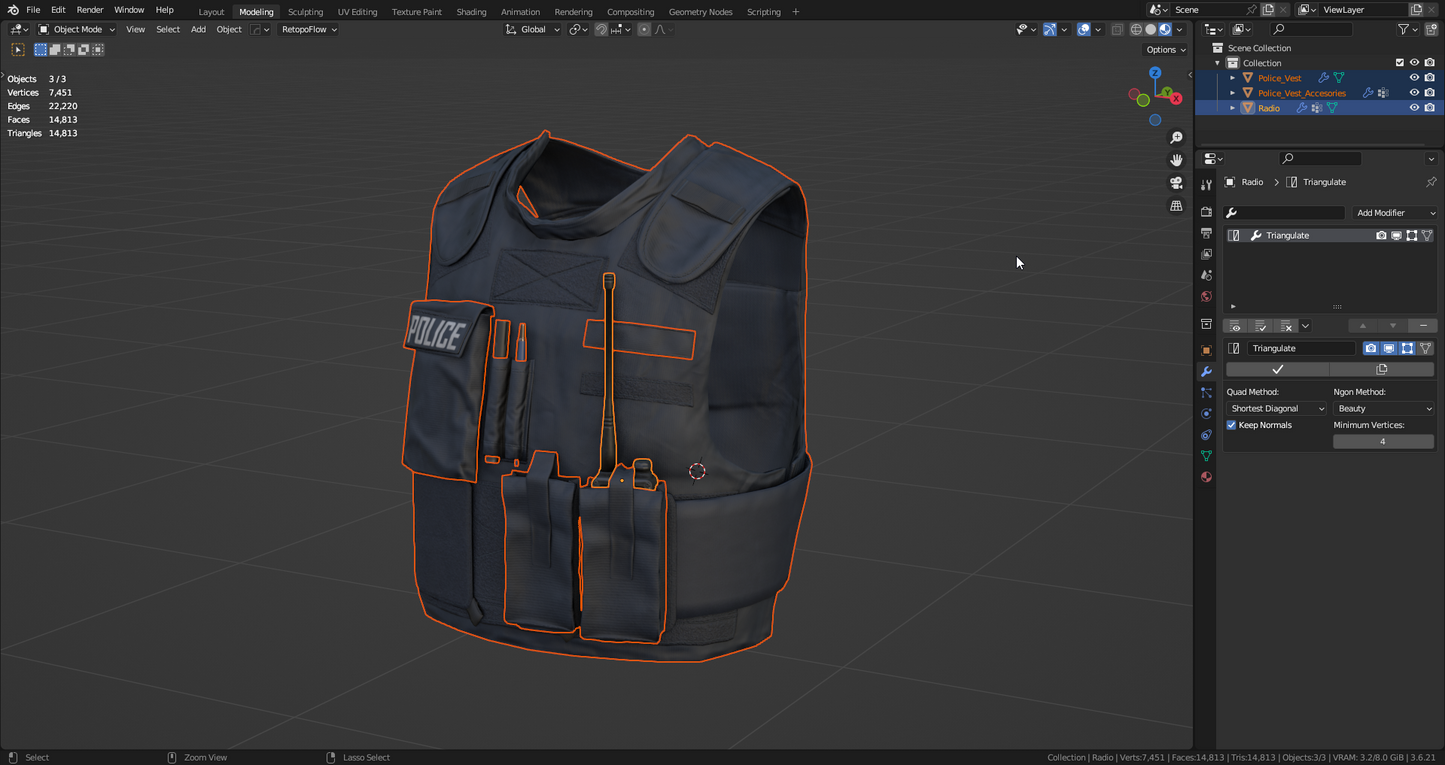 POLICE VEST