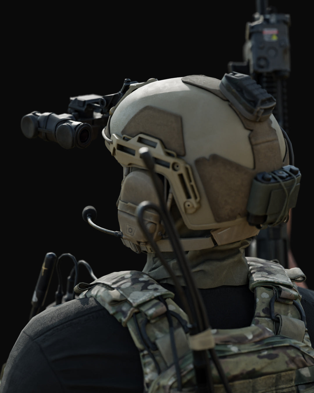 ATE HHV BALLISTIC HELMET