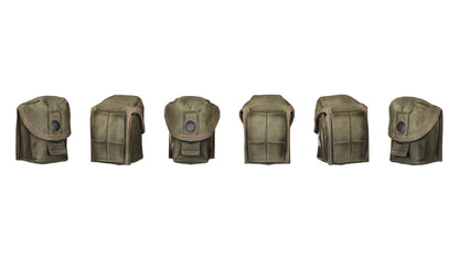 ADA MILITARY POUCHES BUNDLE 01 3dmilitaryassets