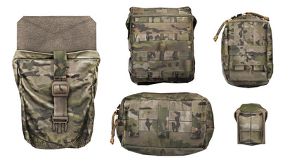 ADA MILITARY POUCHES BUNDLE 01 3dmilitaryassets
