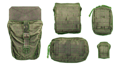 ADA MILITARY POUCHES BUNDLE 01 3dmilitaryassets