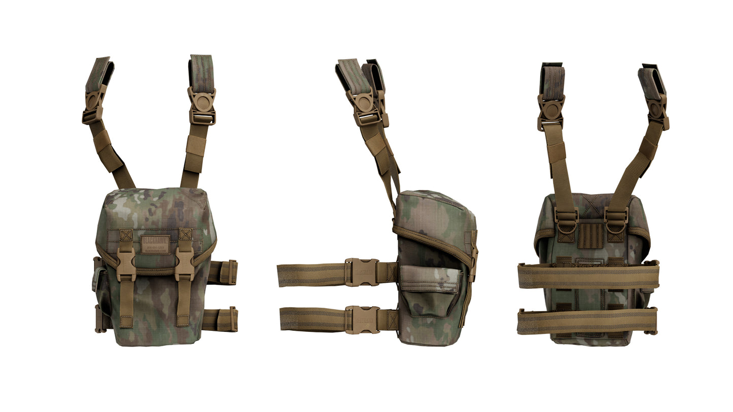 BLACKHAWK OMEGA ELITE GAS MASK POUCH