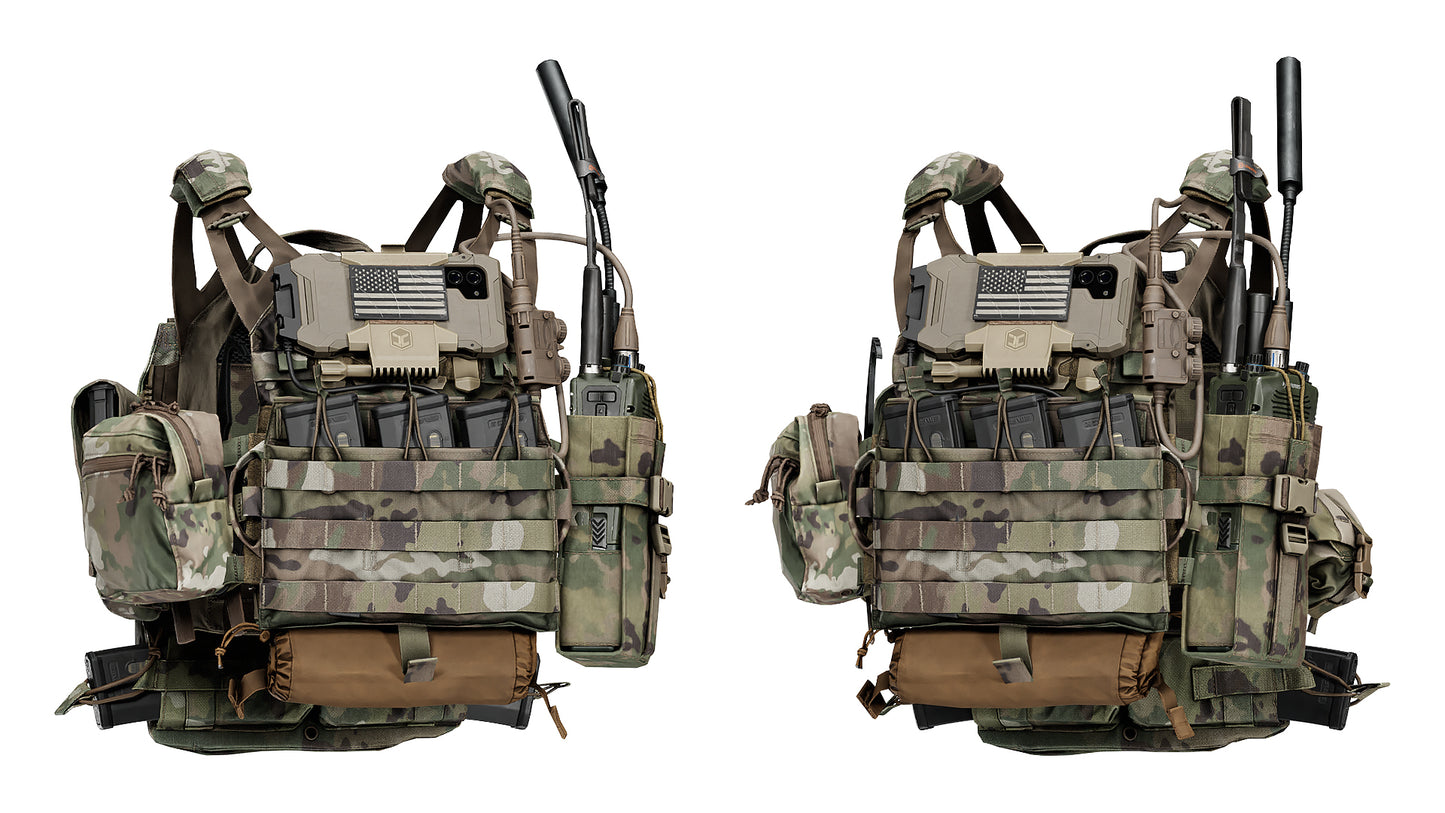 AVS DETACHABLE FLAP MAG POUCH