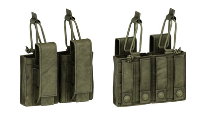 CONDOR OUTDOOR DOUBLE M4 KANGAROO MAG POUCH GEN2