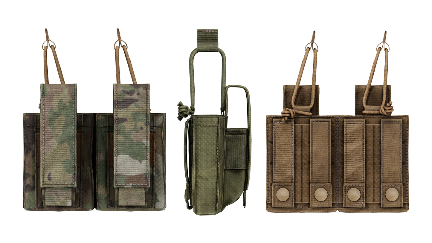 CONDOR OUTDOOR DOUBLE M4 KANGAROO MAG POUCH GEN2