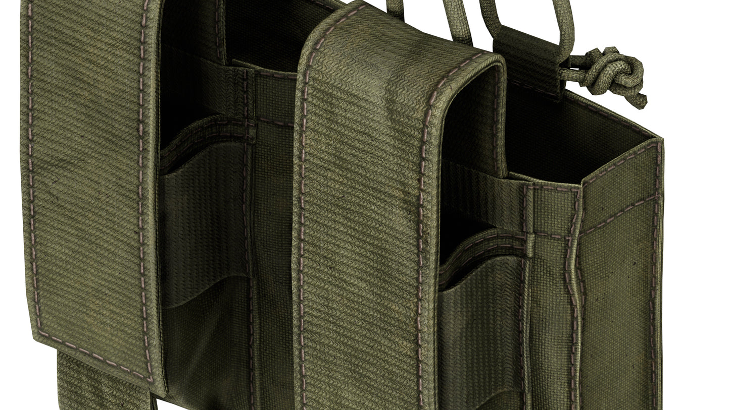 CONDOR OUTDOOR DOUBLE M4 KANGAROO MAG POUCH GEN2