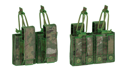 CONDOR OUTDOOR DOUBLE M4 KANGAROO MAG POUCH GEN2
